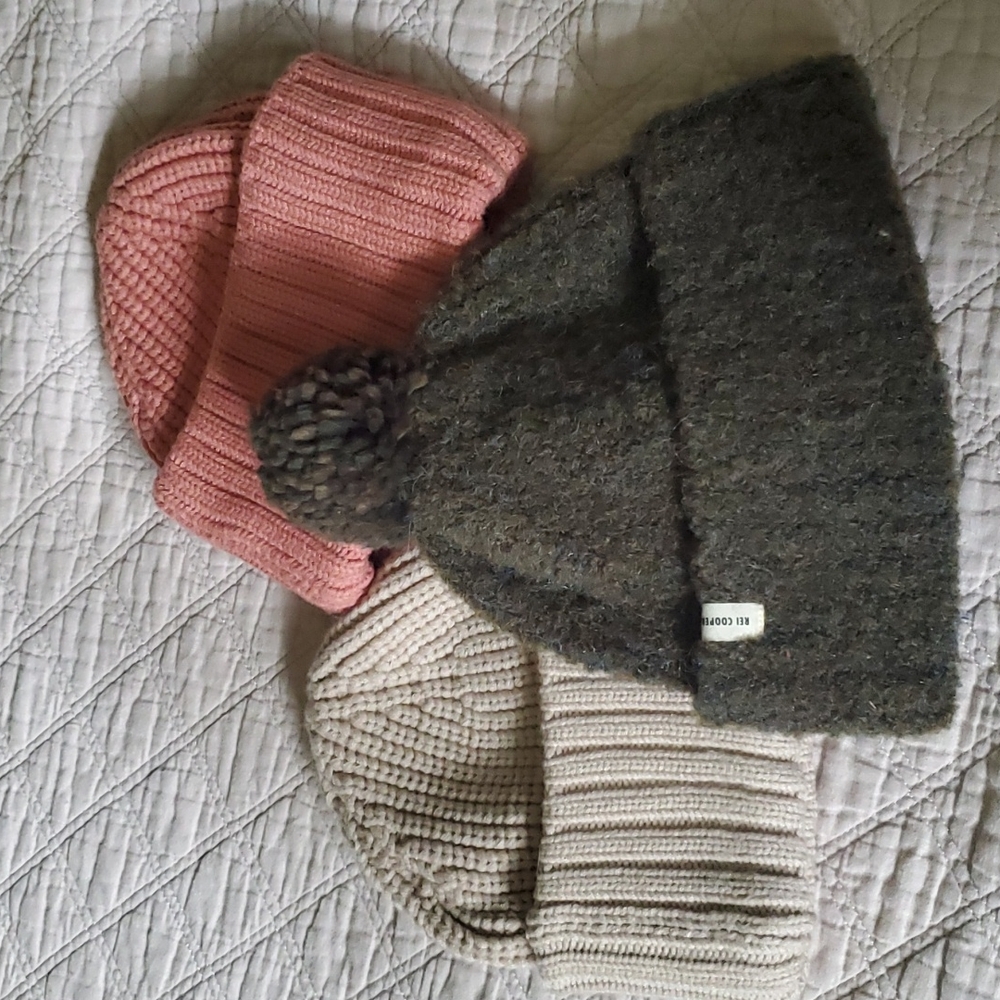REI Cooperative beanies set of 3